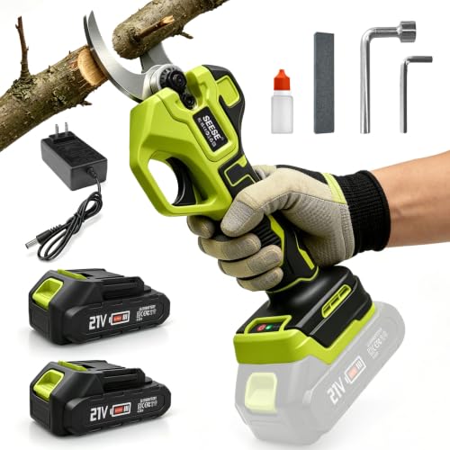 Cordless pruning shears, 1.26 inch cut