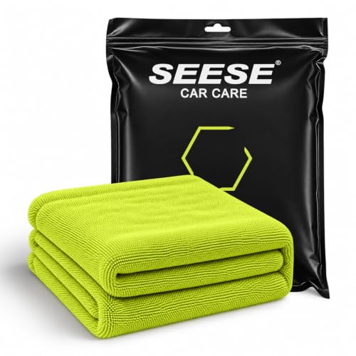 Microfiber car drying towel, 24 x 36 in.